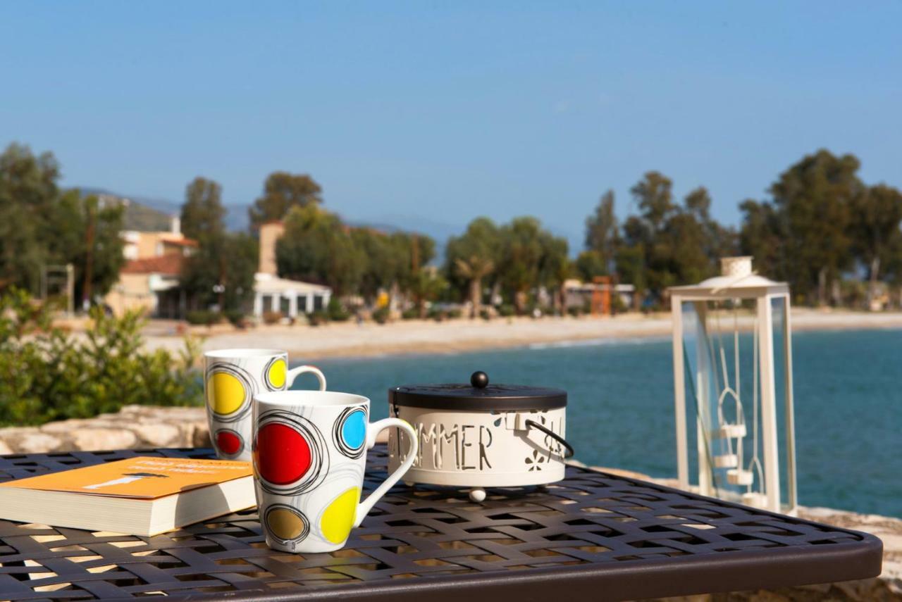 Seafront Apartment Ιι In Kiveri, Near Nafplion. Екстер'єр фото